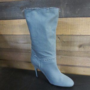 STELLA MCCARTHY HIGH HEEL FRAYED BOOT - LADIES EU 37 US 6.5